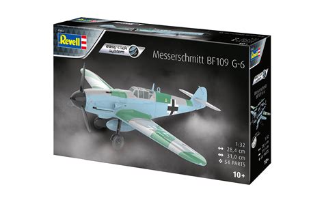 Messerschmitt Bf109G 6 Easy Click System Revell 03653 Kingshobby