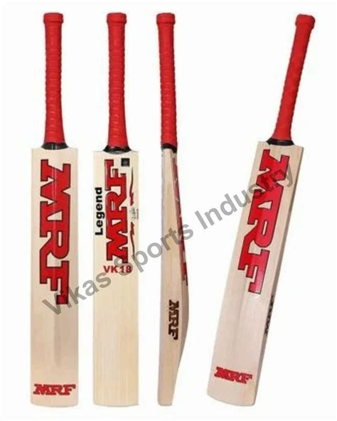 MRF Wooden Cricket Bat English Willow A Grade At 4000 Piece Sports