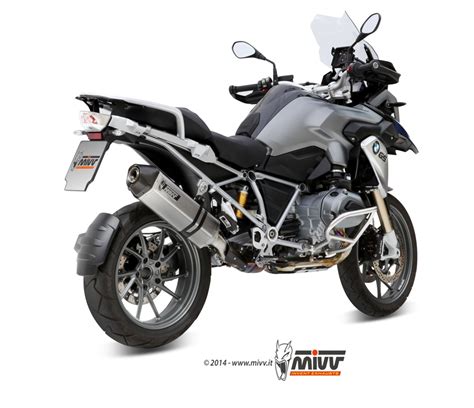 Scarico BMW R 1200 GS ADVENTURE Mivv Speed Edge Inox B 016 LRX Mivv