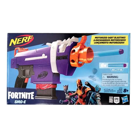 Nerf Fortnite SMG E Motorized Dart Blaster เนฟ ของแท Shopee Thailand