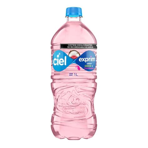 Agua Ciel Exprim Coco Frambuesa L Walmart