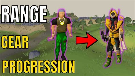 The Ultimate Range Gear Progression Osrs Youtube