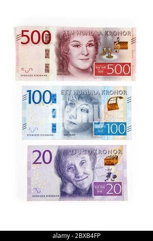 100 Swedish Krona Banknotes SEK Currency Of Sweden Stock Photo Alamy