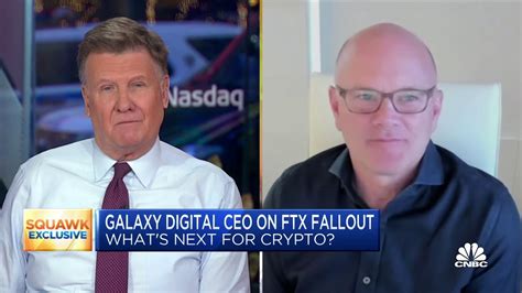 Galaxy Digital Michael Novogratz On Ftx One Black Swan Does Not Mean