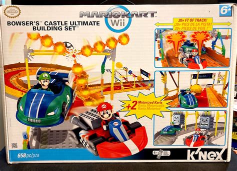 K Nex Super Mario Mario Kart Wii Bowsers Castle Ultimate Building Set