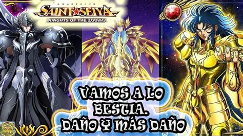 Saint Seiya Awakening Equipo Puro Da O Y Da O A Lo Bestia Duelo