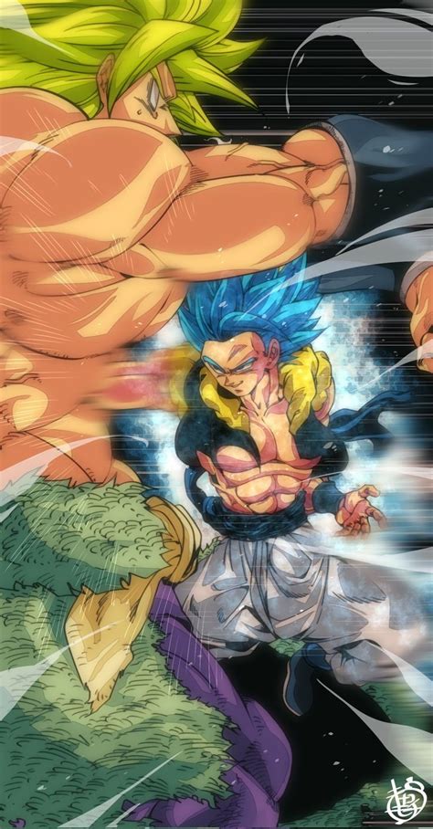 Broly Vs Gogeta Ssj Blue Dragones Wallpaper Personajes De Dragon Ball Dragones