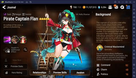 Epic Seven New Hero Jack O Pirate Captain Flan And Guilty Gear