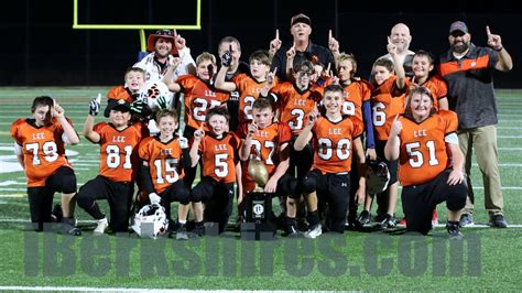 Lee Sweeps Youth Football Crowns The Berkshires