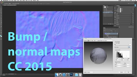 Generate Normal And Bump Map Filter In Photoshop Cc Tutorial Youtube