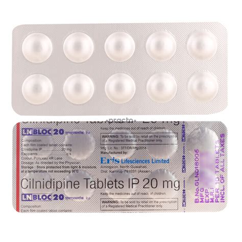 Lnbloc 20 Mg Tablet Uses Dosage Side Effects Price Composition Practo