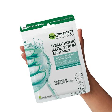 Garnier Masca De Fata Skin Natural Hyaluronic Aloe Face Mask