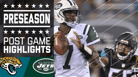 Jaguars Vs Jets Game Highlights Nfl Youtube