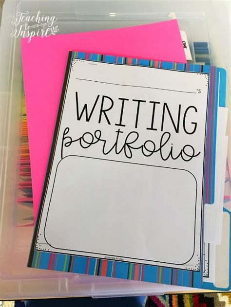 Writing Portfolios In Upper Elementary Free Forms Writing Portfolio