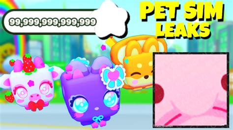 Pet Simulator X Kawaii World Leaks New Huges New Eggs More Youtube