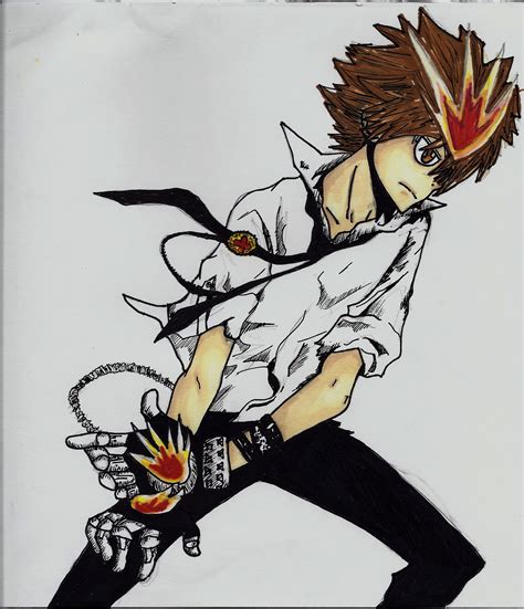 Tsuna Katekyo Hitman Reborn By Onebleachedexorcist On Deviantart