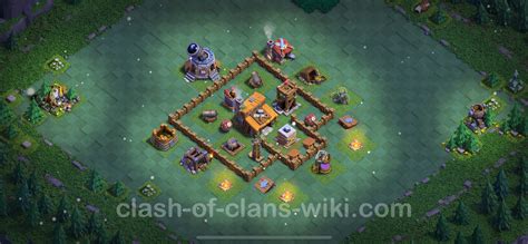 Dise O Impenetrable Base Taller Del Constructor Coc Clash Of Clans