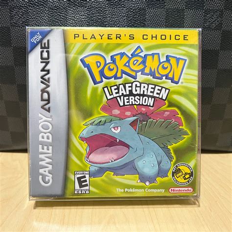 Players choice Pokémon LeafGreen for Nintendo Gameboy Video Gaming