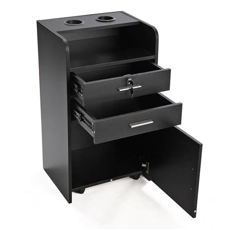 Beauty Salon Trolley Storage Cabinet Cart on Wheels - Brody Massage