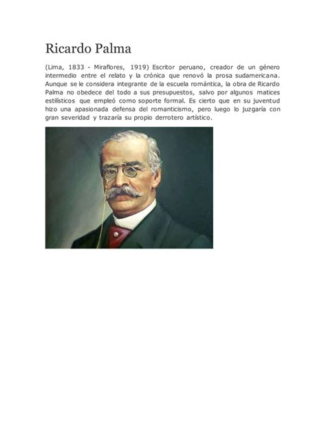 Ricardo Palma Docx