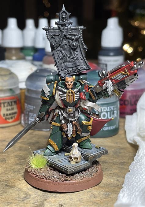 Wip Of My Home Brew Dark Angels Successors Chapter Master Based On