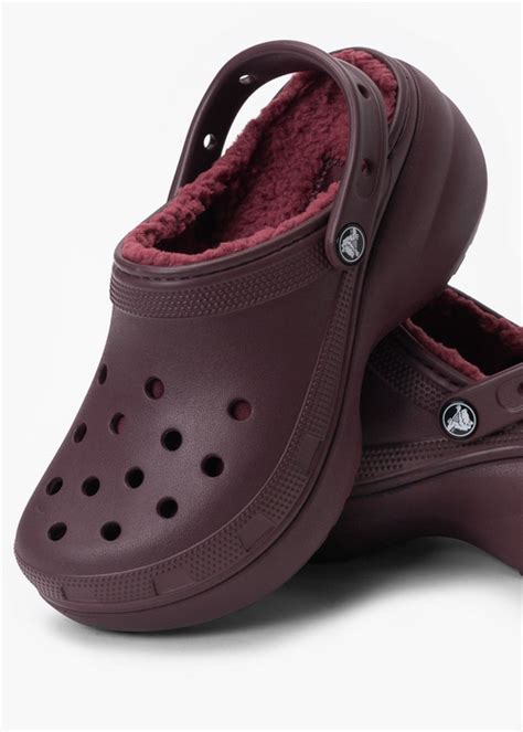 Klapki Damskie CROCS CLASSIC PLATFORM LINED CLOG Sneaker Peeker