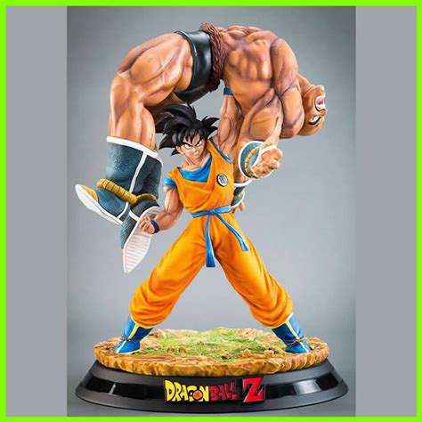 Goku Vs Nappa Dragon Ball Z Stl File For 3d Print