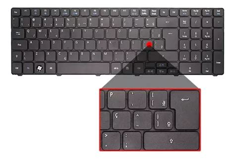 Teclado Para Notebook Acer Aspire Abnt F Wi Fi