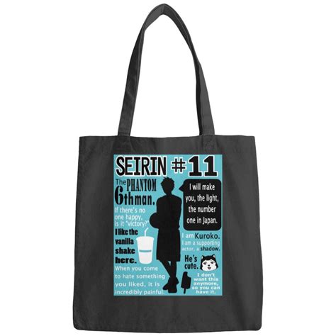 Kuroko Tetsuya Quotes Bags sold by NovaSolomon | SKU 59756396 | Printerval