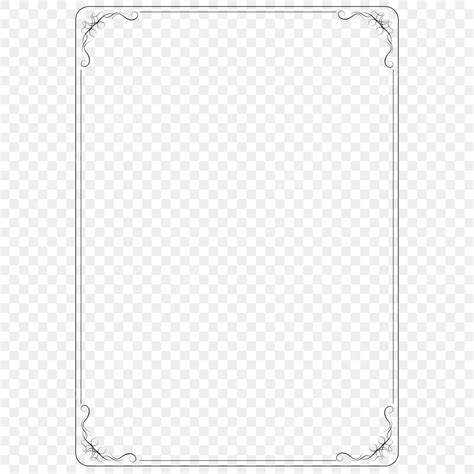 floral border  png transparent  paper border thin floral  paper