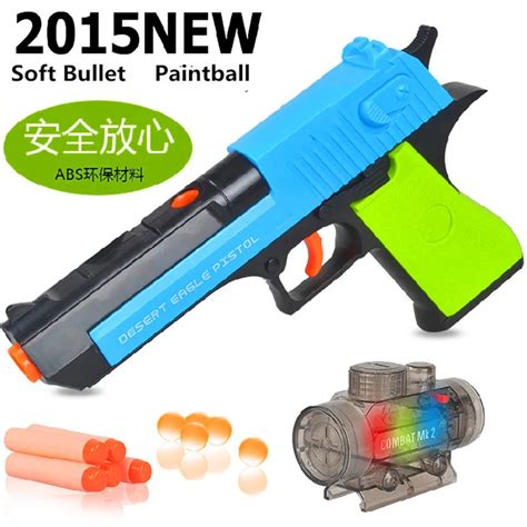 Aliexpress Buy Desert Eagle Toy Pistol Shooting Soft Bullet Water