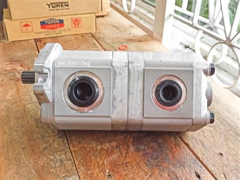 ปมไฮดรอลค Hydraulic gear Pump Shimadzu รน D1 18 11A2H9 R296