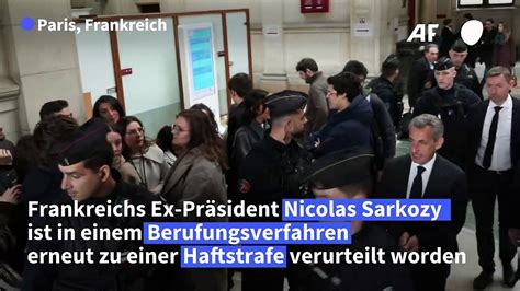 Frankreichs Ex Präsident Sarkozy erneut zu Haftstrafe verurteilt