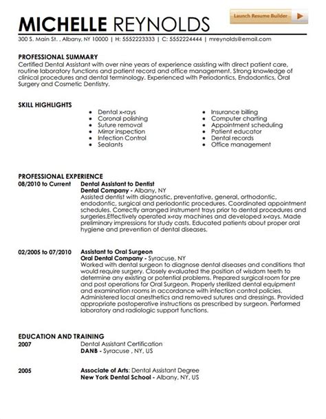 Dental Assistant Resume Template Dental Assistant Job Description