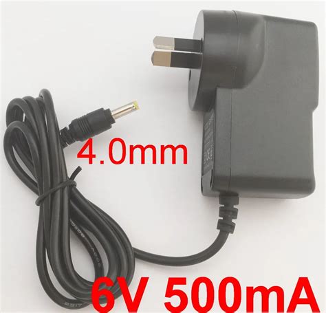 1pcs 6V 500mA 0 5A Universal AC DC Power Supply Adapter Wall Charger AU