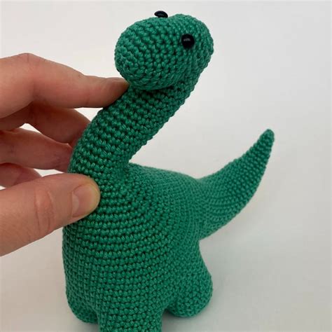 Crochet Dinosaur Pattern Easy No Sew Amigurumi Dinosaur Pattern