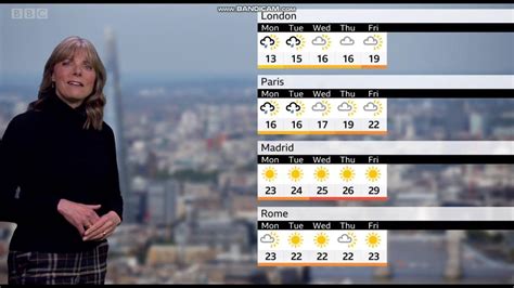 Louise Lear Bbc World Weather 22nd May 2021 Hd [60 Fps] Youtube