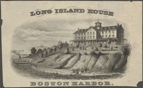 Long Island House Boston Harbor Digital Commonwealth