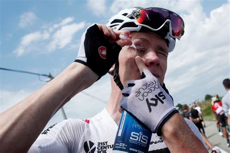 Tour De France 2018 Farmers Protest Brings Peloton To A Halt After Tear Gas Fired By Police