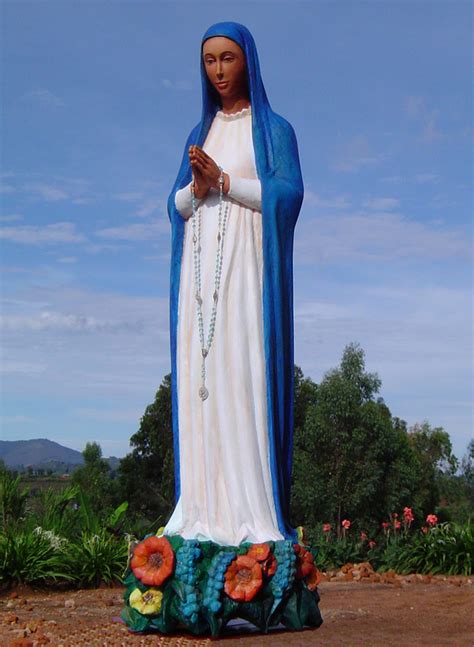 The Statue Of Our Lady Of Kibeho Sanctuary Our Lady Of Kibeho