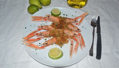 Scampi Gratinati Al Forno