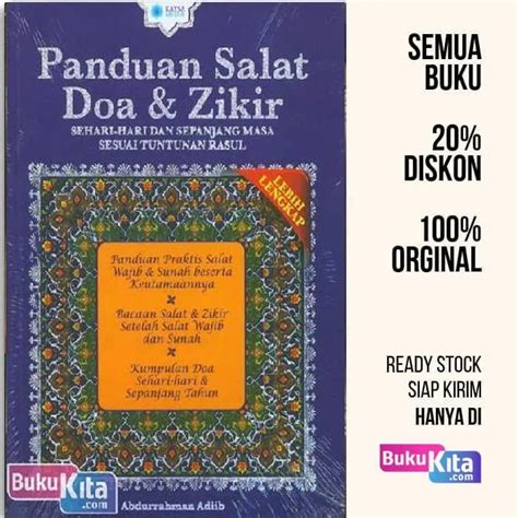 Original Panduan Salat Doa Zikir Sehari Hari Dan Sepanjang Masa