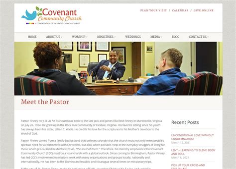 Covenant Community Church - Don Harris, PMP: Consulting Program Manager