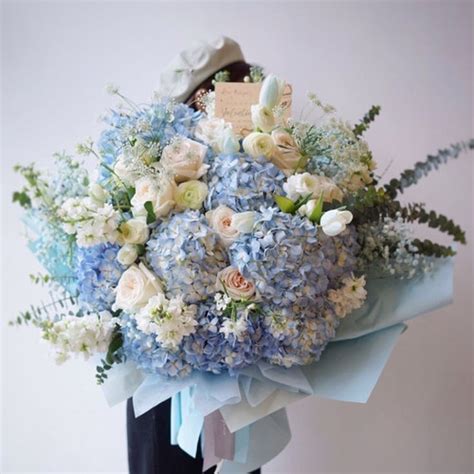 Jual The Hydrangea Roses Whites Mixed Springs Of Any Kind Of Springs