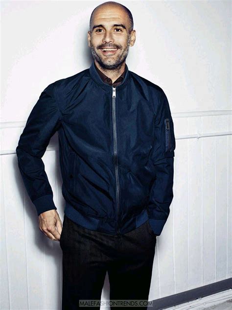 Pep Guardiola por Sergi Pons para GQ España Bald men style Mens