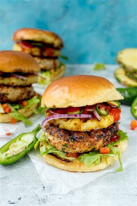 Up Your Bbq Game With Our Hawaiian Salmon Burger Grilled Pineapple Recipe Salmon Burgers