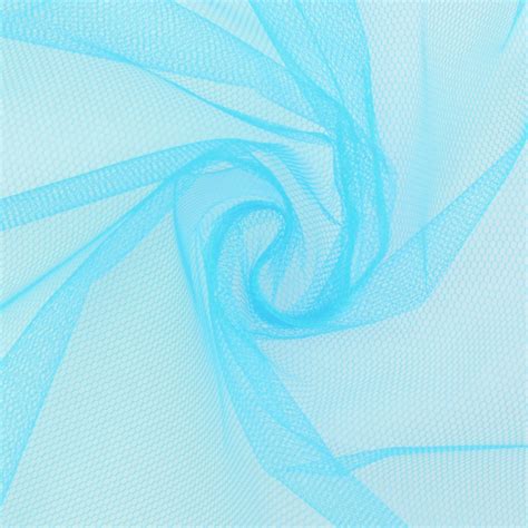 Tissu Tulle Uni Turquoise Tissus Hemmers