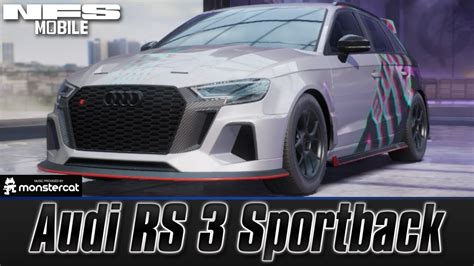 Need For Speed Mobile Beta Audi Rs Sportback Customization Part