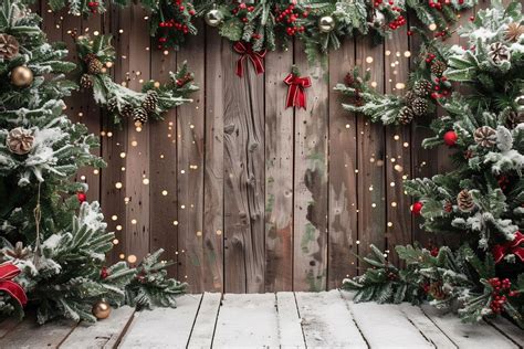 christmas backdrops snowy accents backdrop brp