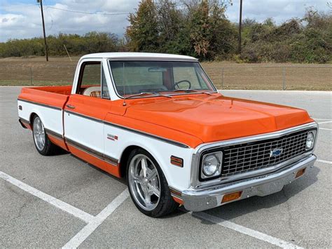 1972 Chevy C 10 Cheyenne Super Ls Custom Pickup Truck For Sale